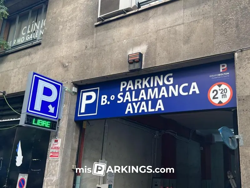 [P] Parking Barrio Salamanca - Ayala