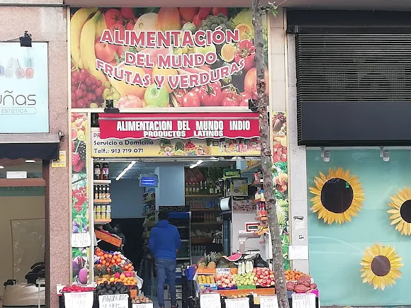Alimentacion del Mundo indio - Madrid