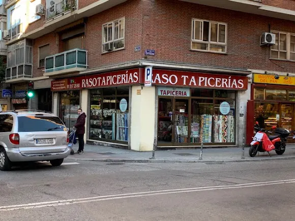 RASO TAPICERÍAS - Tienda de Telas y Cortinas. Taller Propio de Tapicería. - Madrid